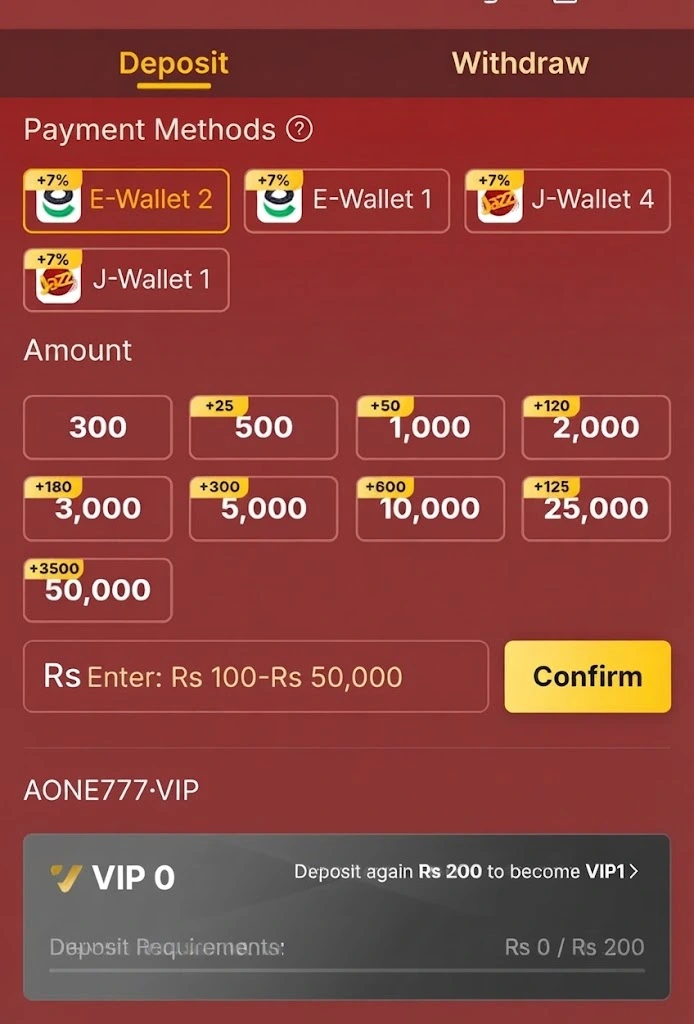AONE777 Game